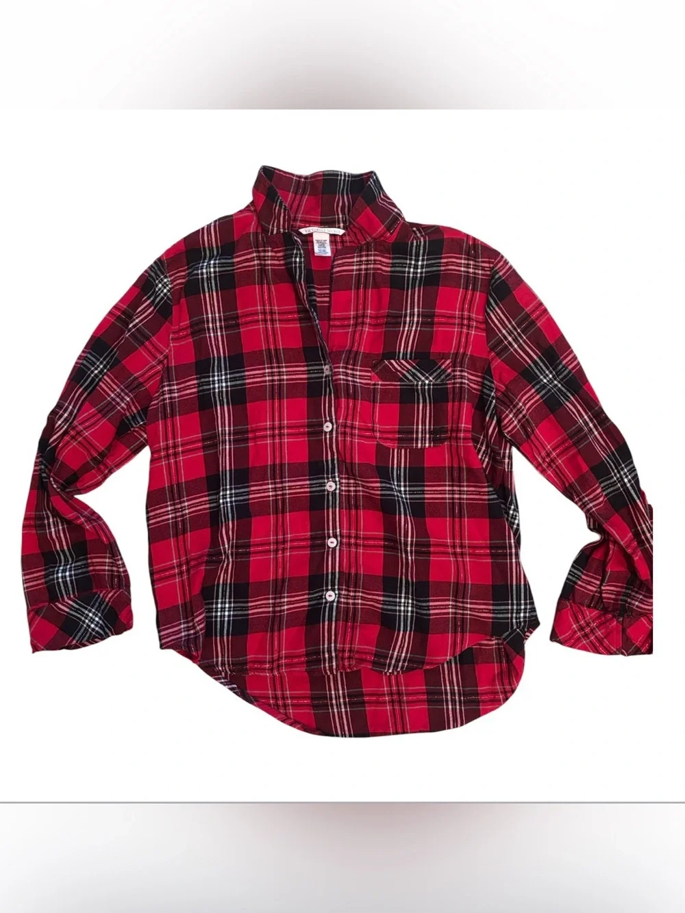 Victoria’s Secret | Popular Red Plaid Winter Matching Pajama Set | Comfy Night S